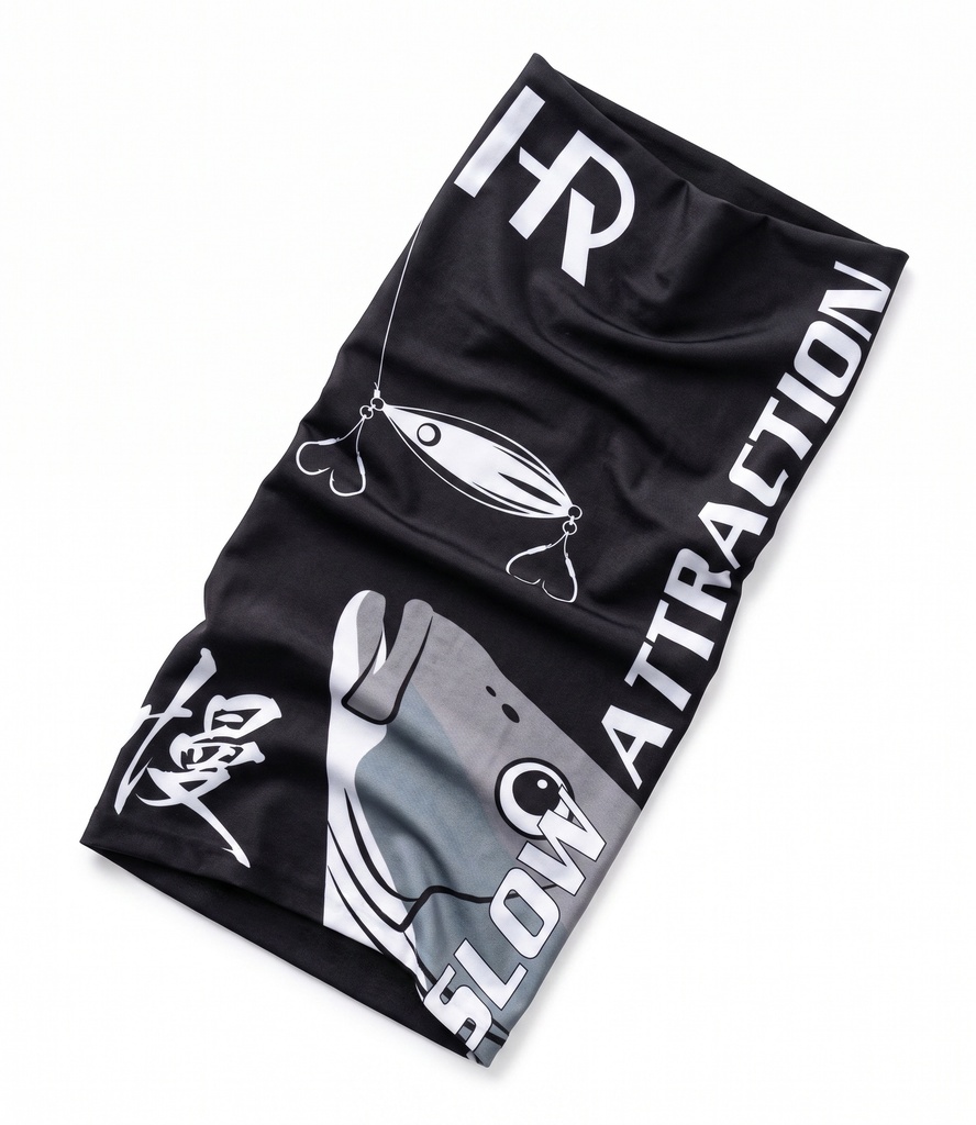Bandana Grau Weiß