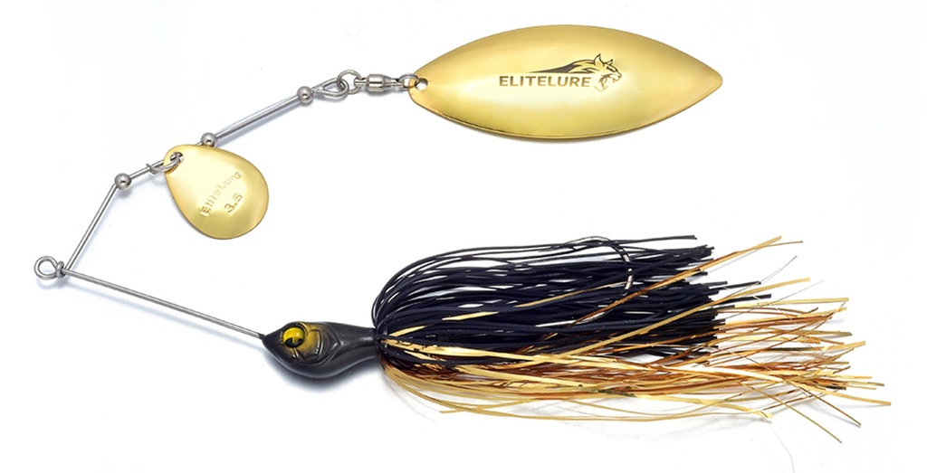Tiger Pike Spinnerbait 06-Black Gold